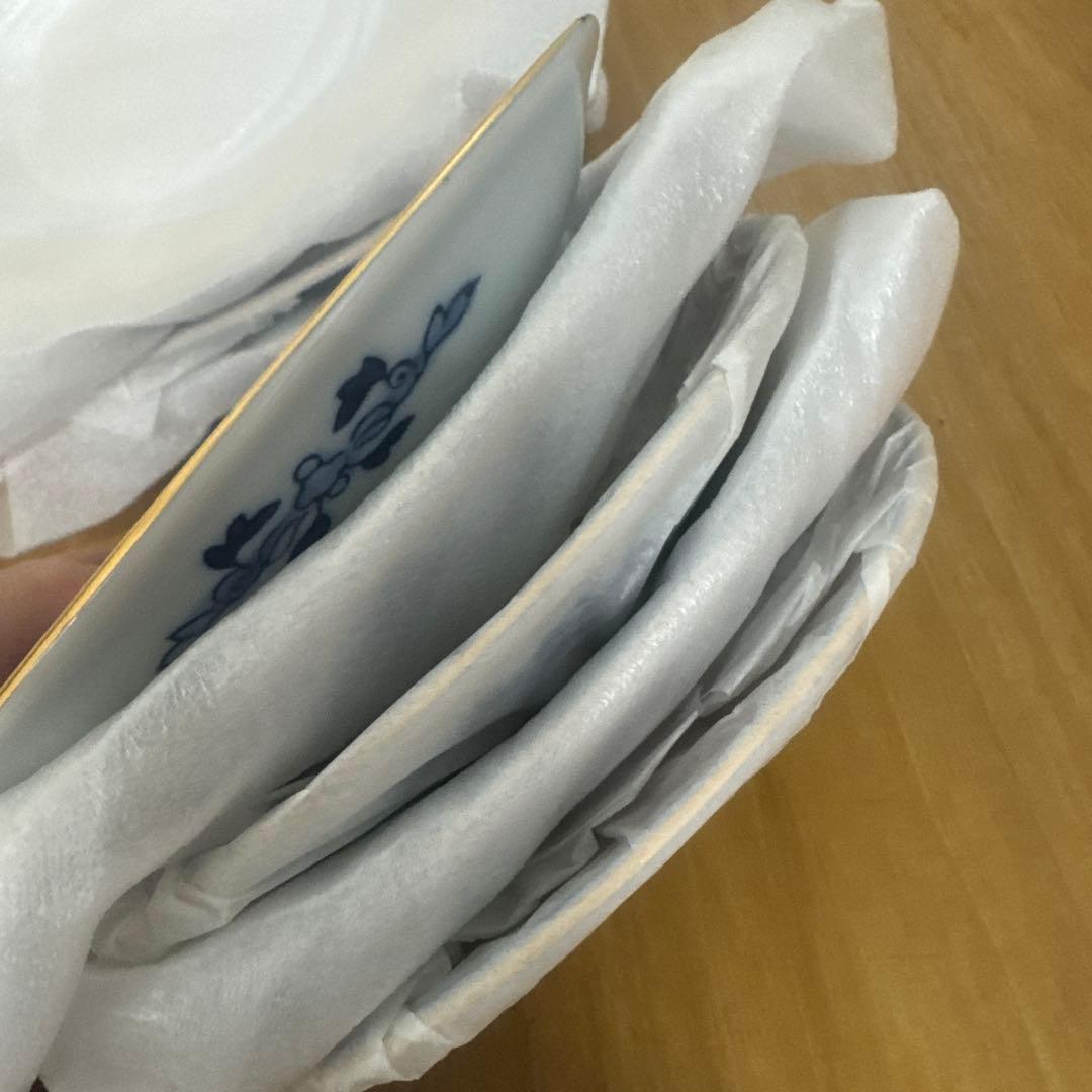 【専用出品】未使用 有田焼 其泉 春秋紋　盛皿 小皿 セット 古伊万里 金彩