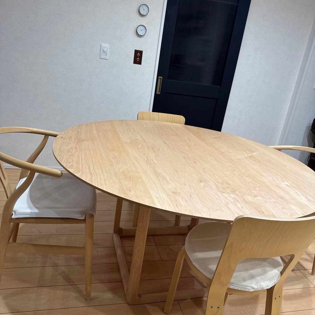 マルニコレクションEN Round Table 140 円形ダイニングテーブル