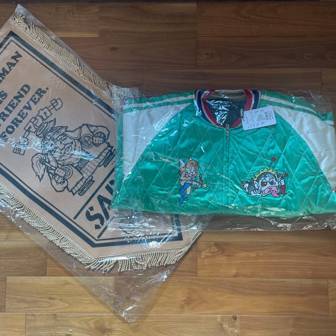 サプール　SAPEur ビックリマンスカジャン リバーシブル　おまけ