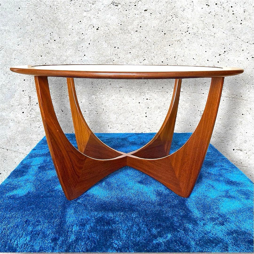 【ガラス天板交換済・タグ付】G-PLAN ジープラン アストロコーヒーテーブル