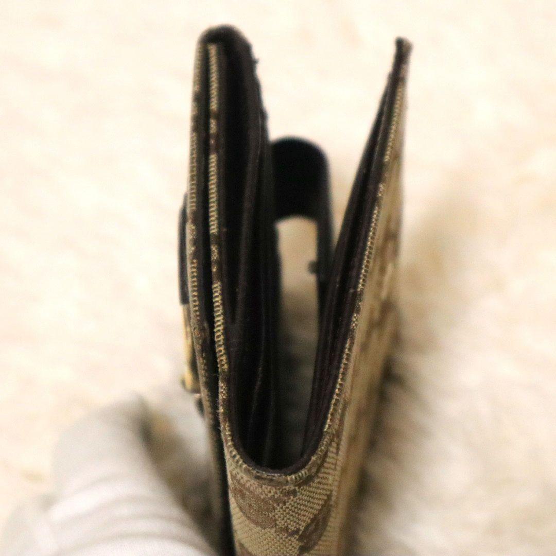 Gucci GG　二つ折り財布　ホースビット　シェリーライン