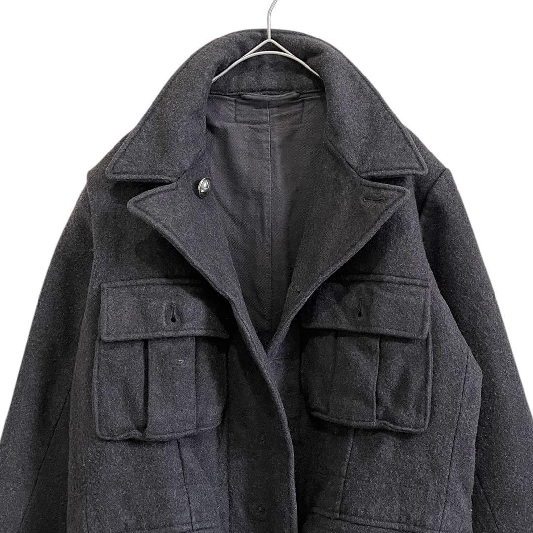 00s MARC LE BIHAN 再構築 裏表 リメイク ミリタリージャケット