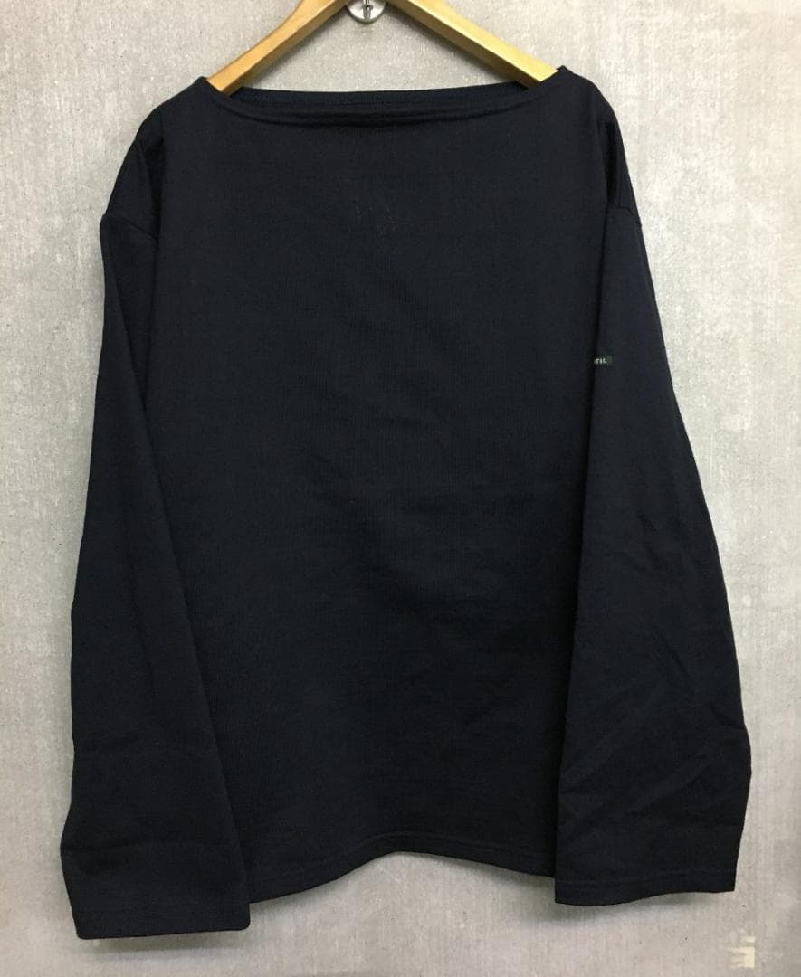 ウティ 2025 美品 オーバーサイズ ボートネック バスク シャツ