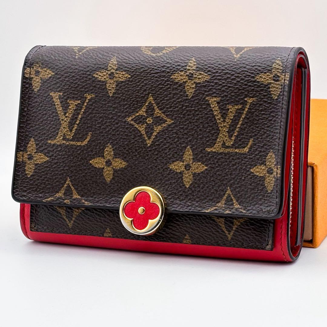 rimuri_ ルイヴィトン ポルトフォイユ フロール コンパクト