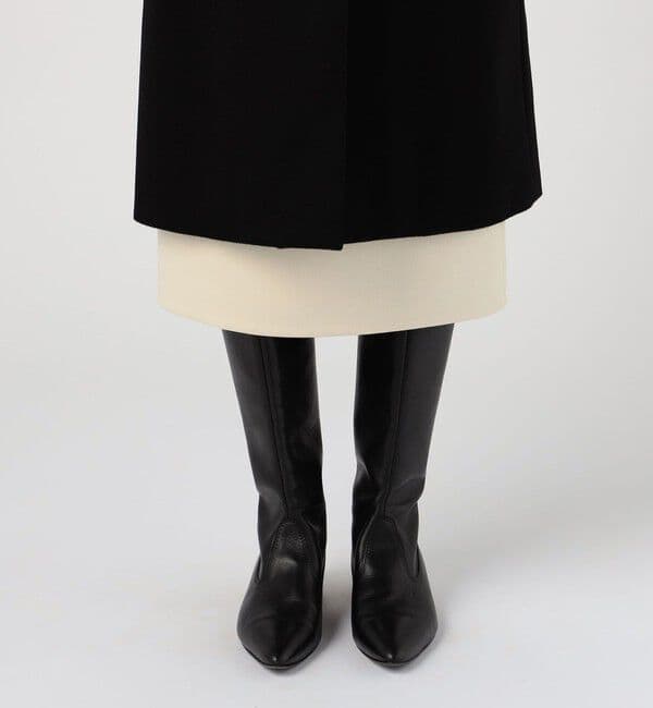 【美品】TOMORROWLAND ピュアカシミア100%コート黒 size 36