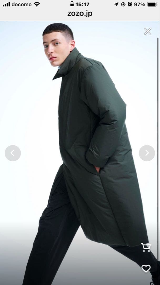 UNFILO HOTOPIA ステンカラーコート