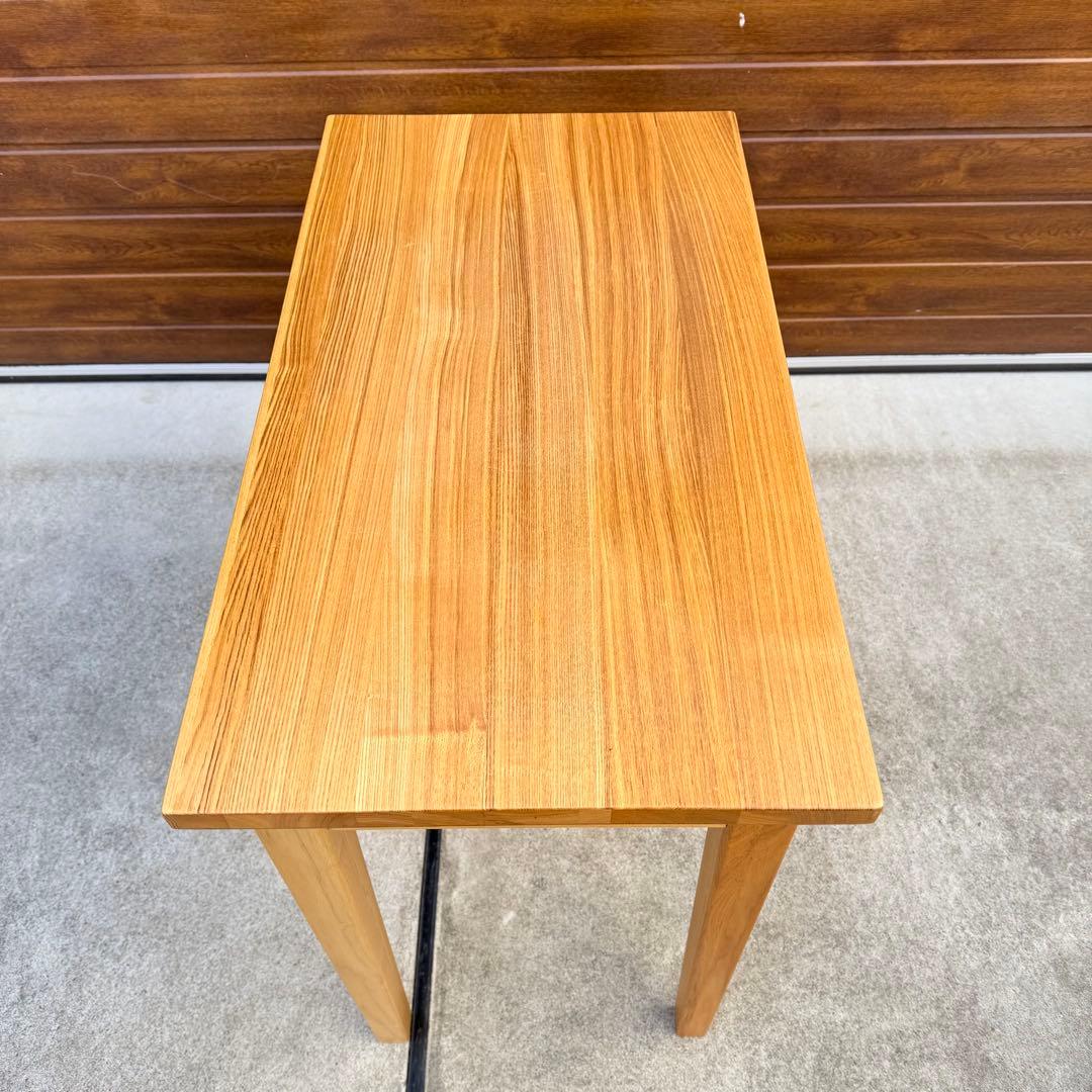 廃盤 美品 無印良品 デスク 学習机 タモ 引き出し付き