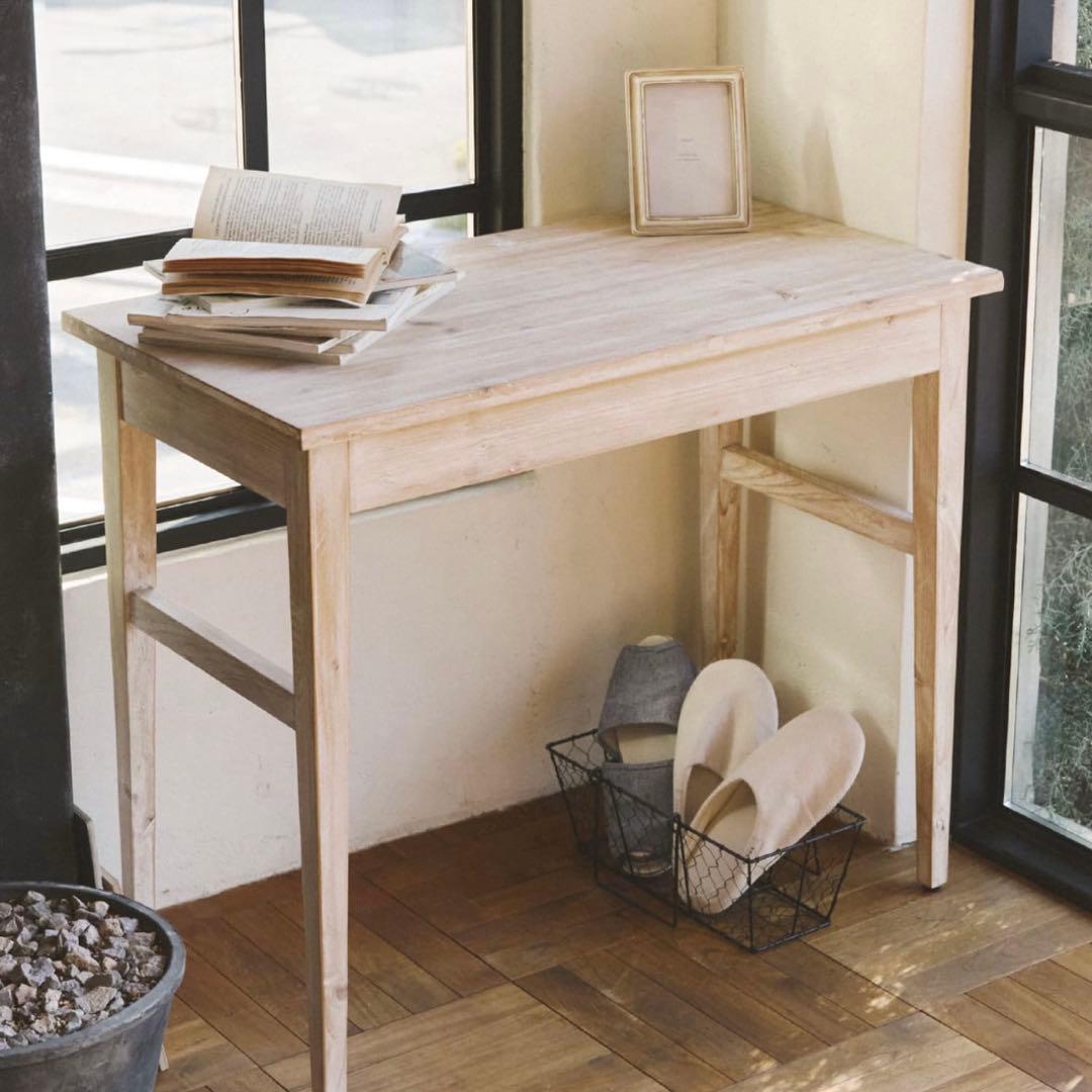 《8/1 5:00~24h限定お値下》ナチュラル木製テーブル コンソールテーブル