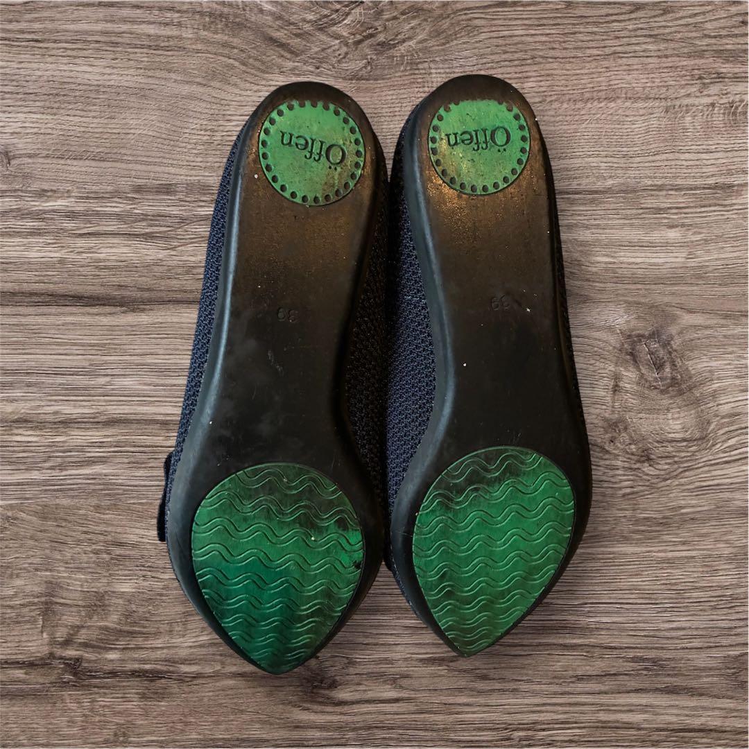 オッフェン　2足セット　ネイビー&ベージュ　39 24.5cm