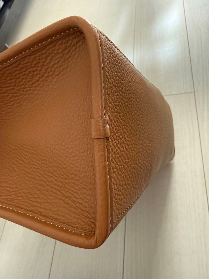 新品 COACH 2weyキャメルレザートートバッグ