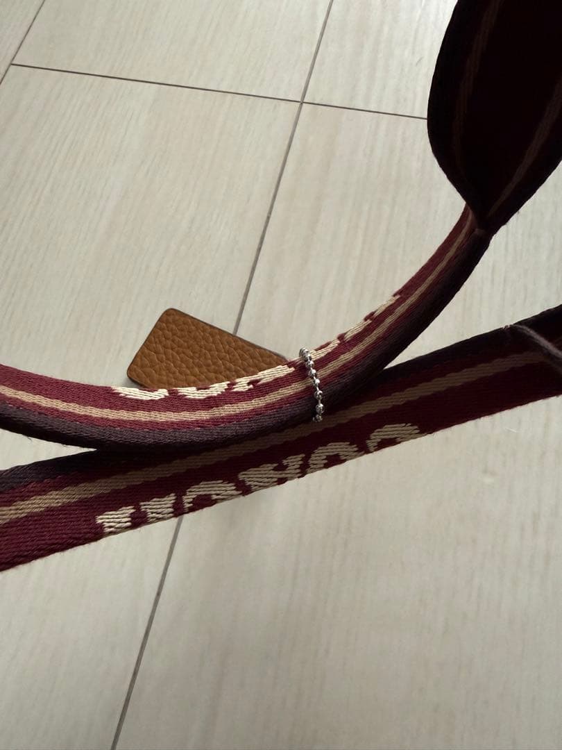 新品 COACH 2weyキャメルレザートートバッグ