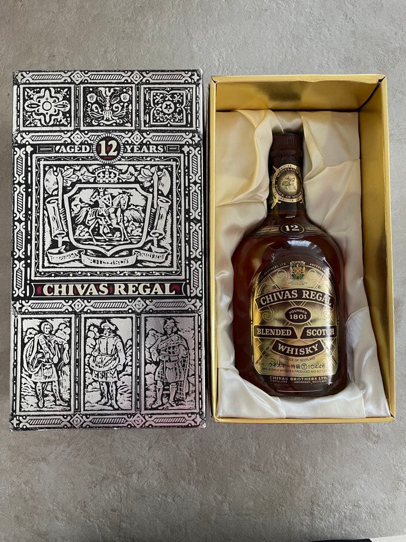 CHIVAS REGAL 12年 ブレンデッドスコッチウイスキー 750ml特級