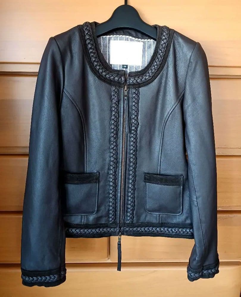 新品未使用　language　ランゲージ　レザージャケット