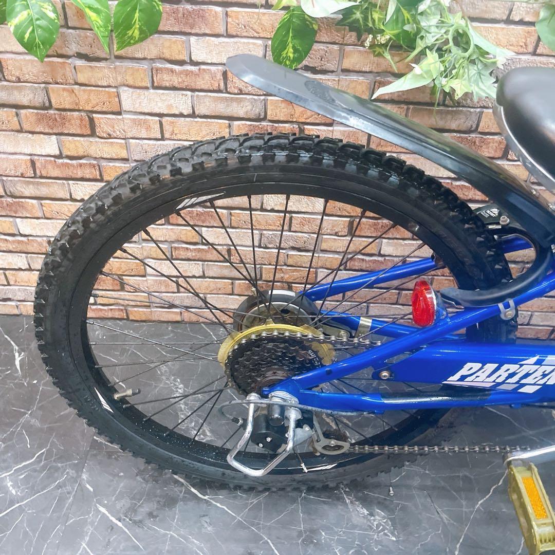 【24】子供用自転車 子供車 PARTENZA ブルー 22インチ