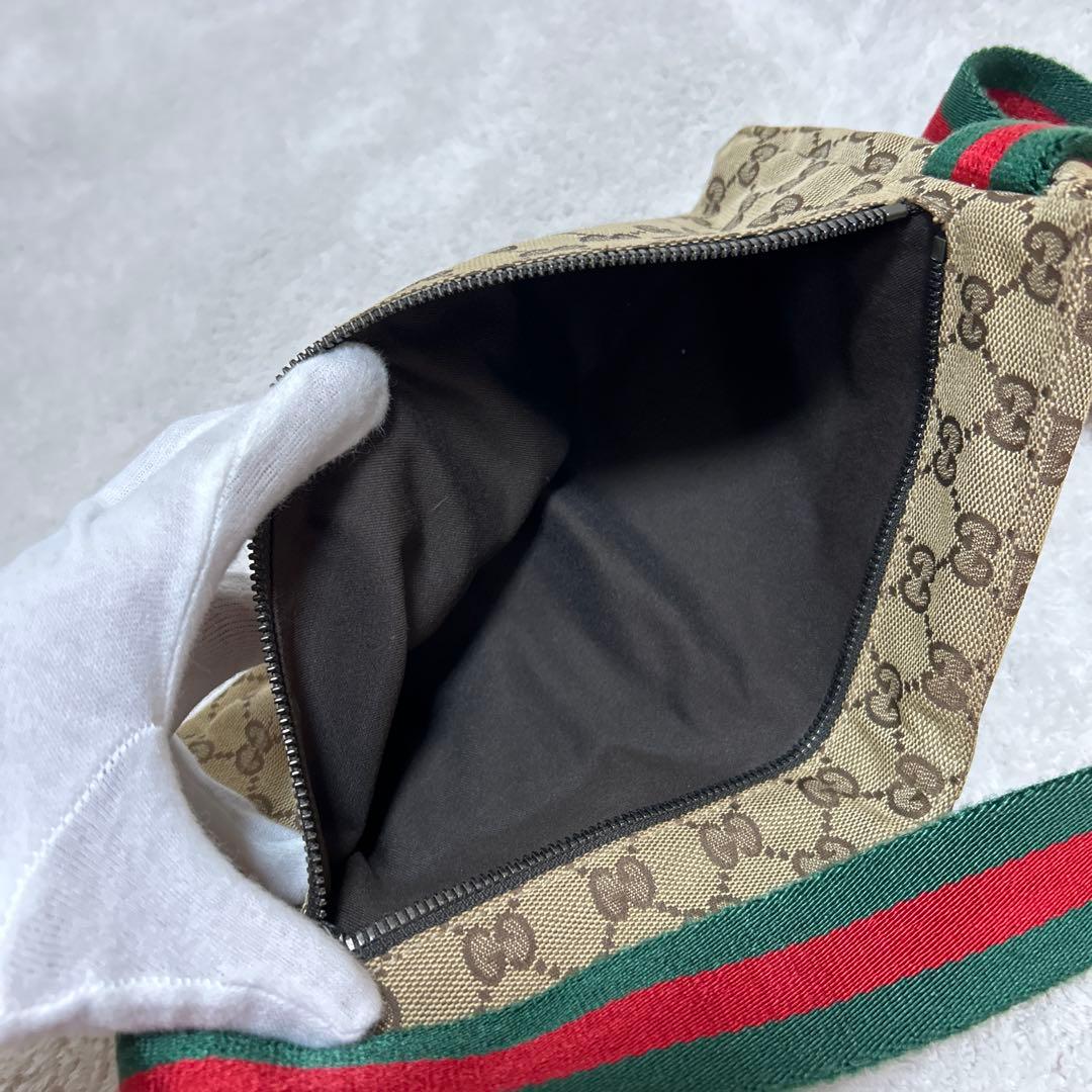 ♦︎極美品♦︎GUCCI♦︎グッチ♦︎GGパターン ボディバッグ