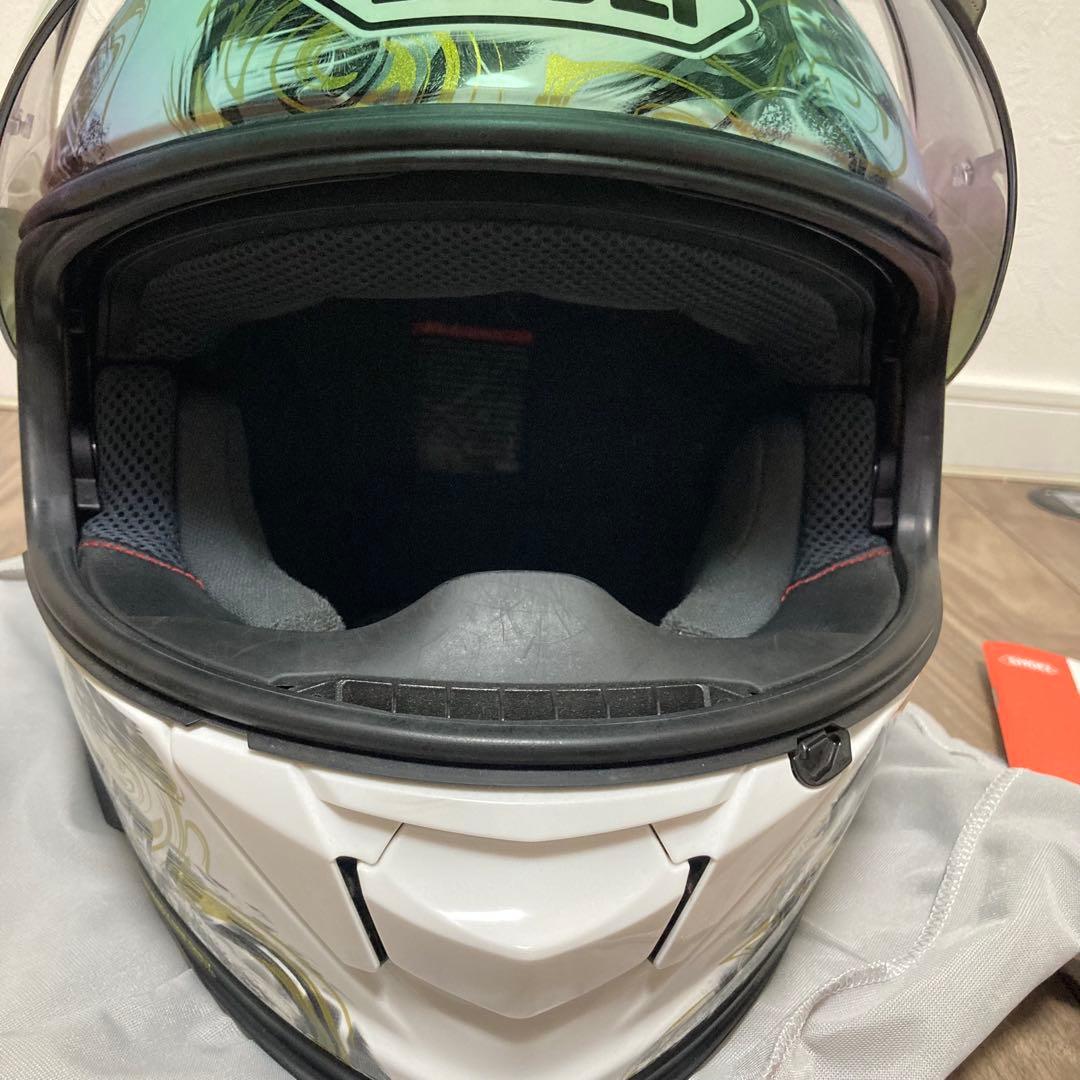 SHOEI フルフェイスヘルメット GT–Air2 ホワイトゴールド　Lサイズ