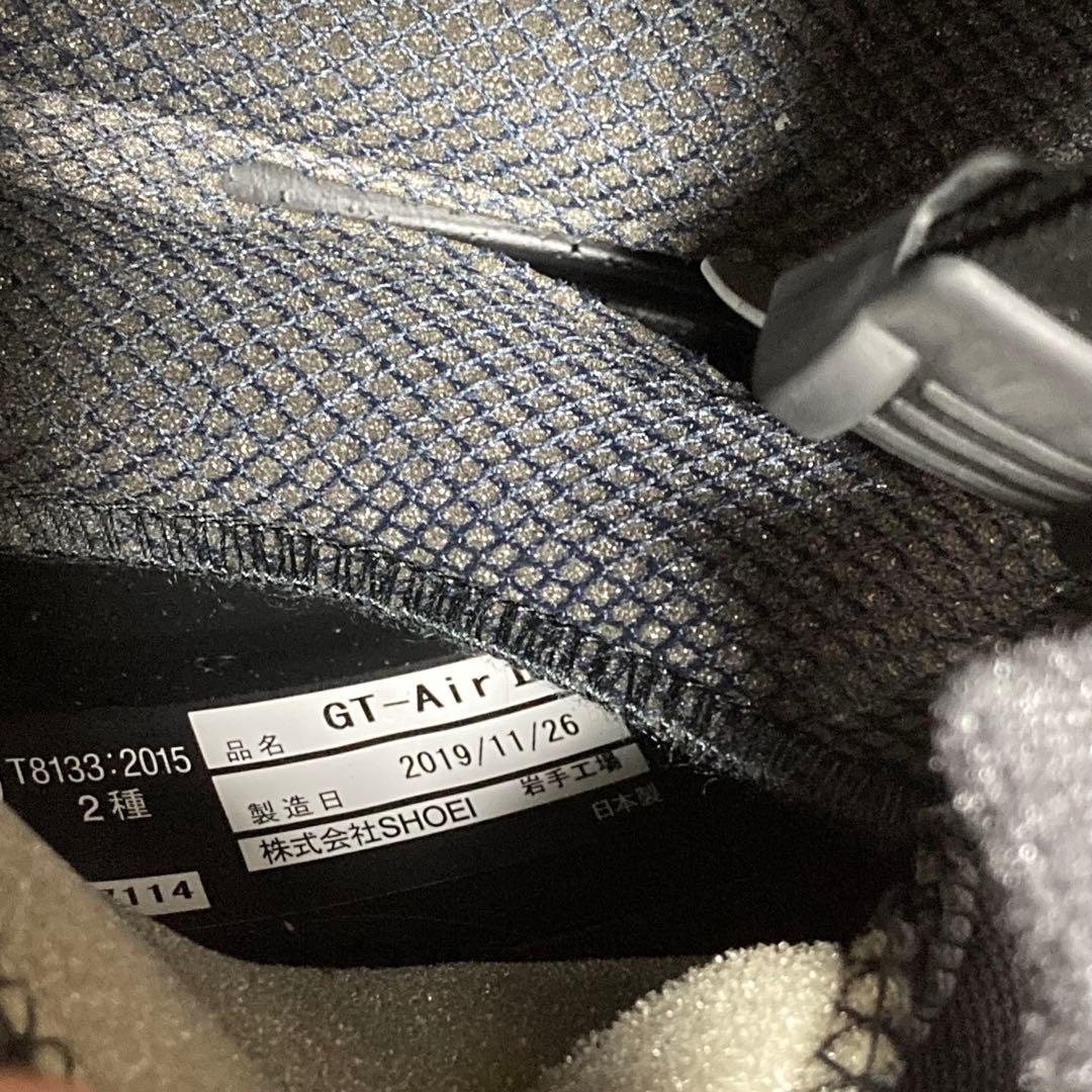 SHOEI フルフェイスヘルメット GT–Air2 ホワイトゴールド　Lサイズ