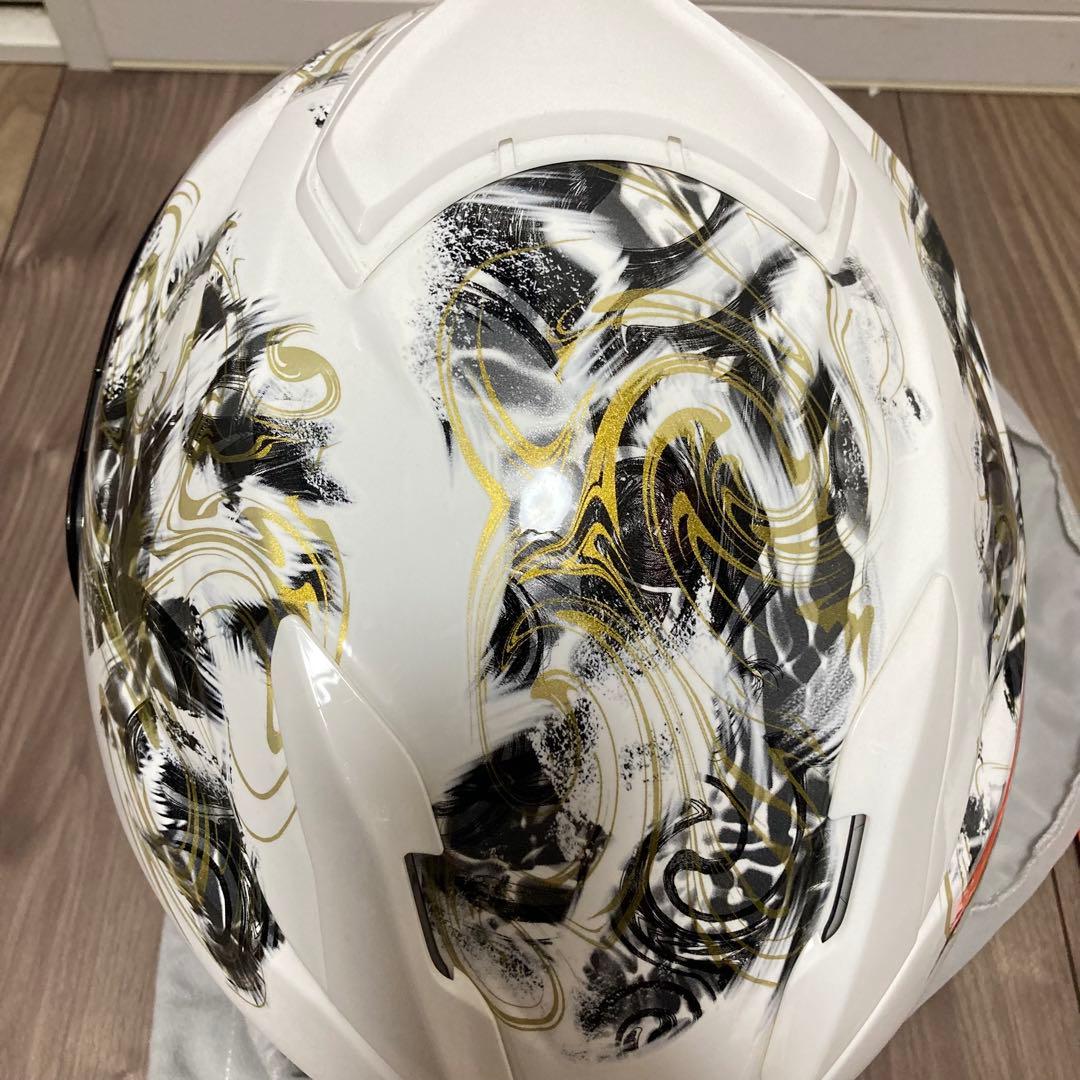 SHOEI フルフェイスヘルメット GT–Air2 ホワイトゴールド　Lサイズ