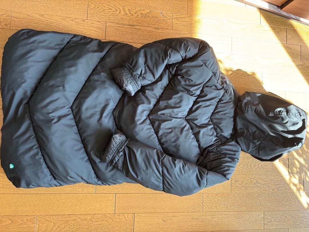 SAVE THE DUCKセーブザダックパフコート ブラックMサイズ