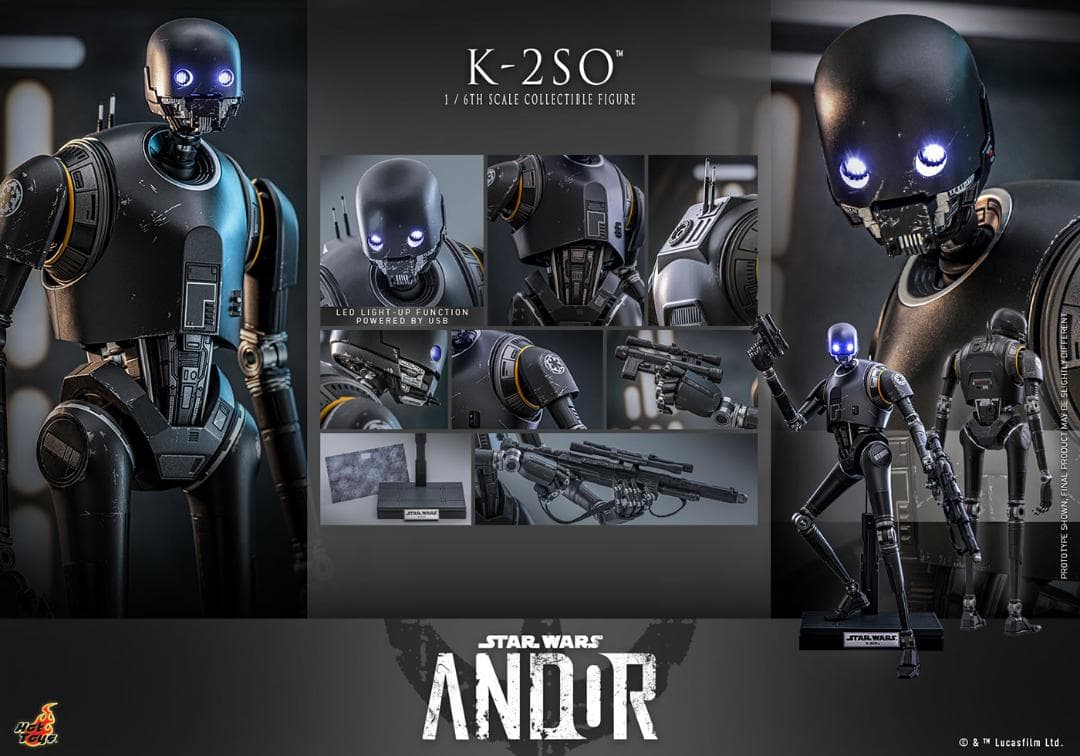 ホットトイズ スター・ウォーズ フィギュア K-2SO HOT TOYS