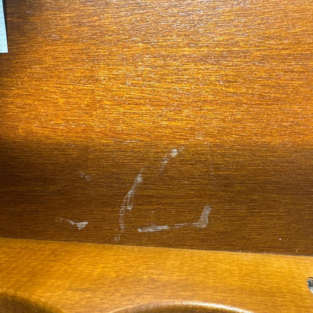 カリモク センターテーブル ローテーブル コロニアル ラタン棚