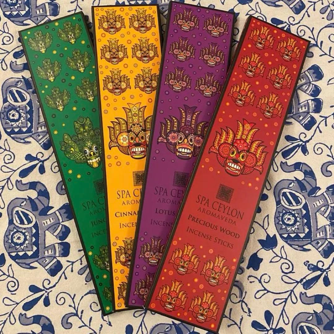 お値下げ‼️日本未発売　SPA CEYLON お香　4種類セット