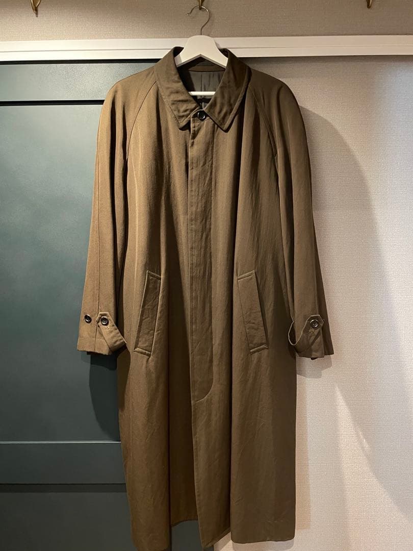 88aw 実寸XL GARCONS homme ウールギャバ バルマカンコート