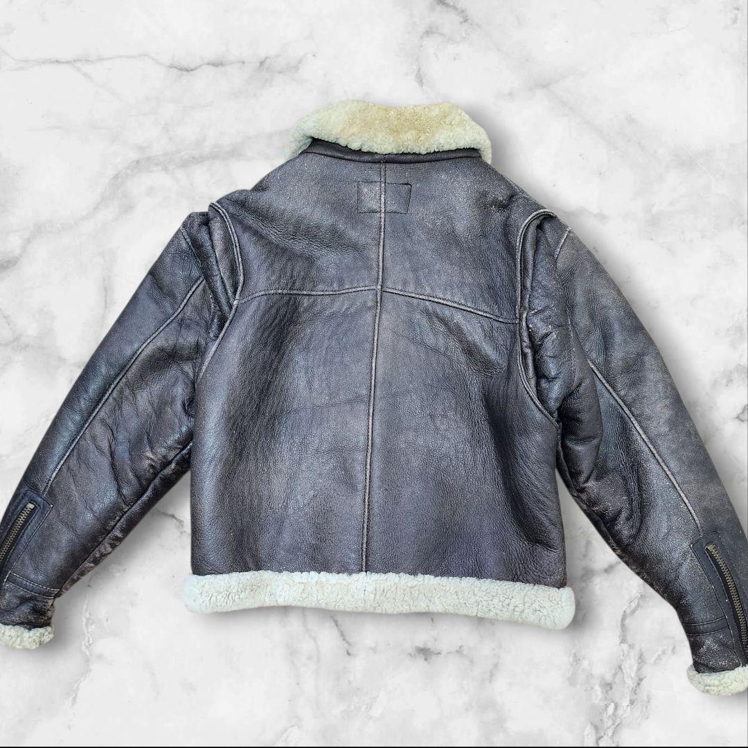 B-3 フライトジャケット リアル ムートンジャケット