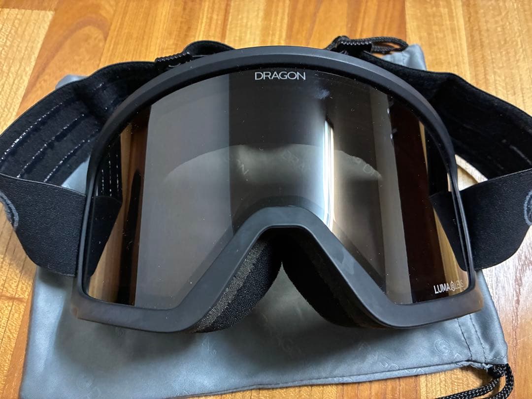 DRAGONドラゴンDX3Lゴーグル ルーマレンズ ダークスモーク ブラック 黒