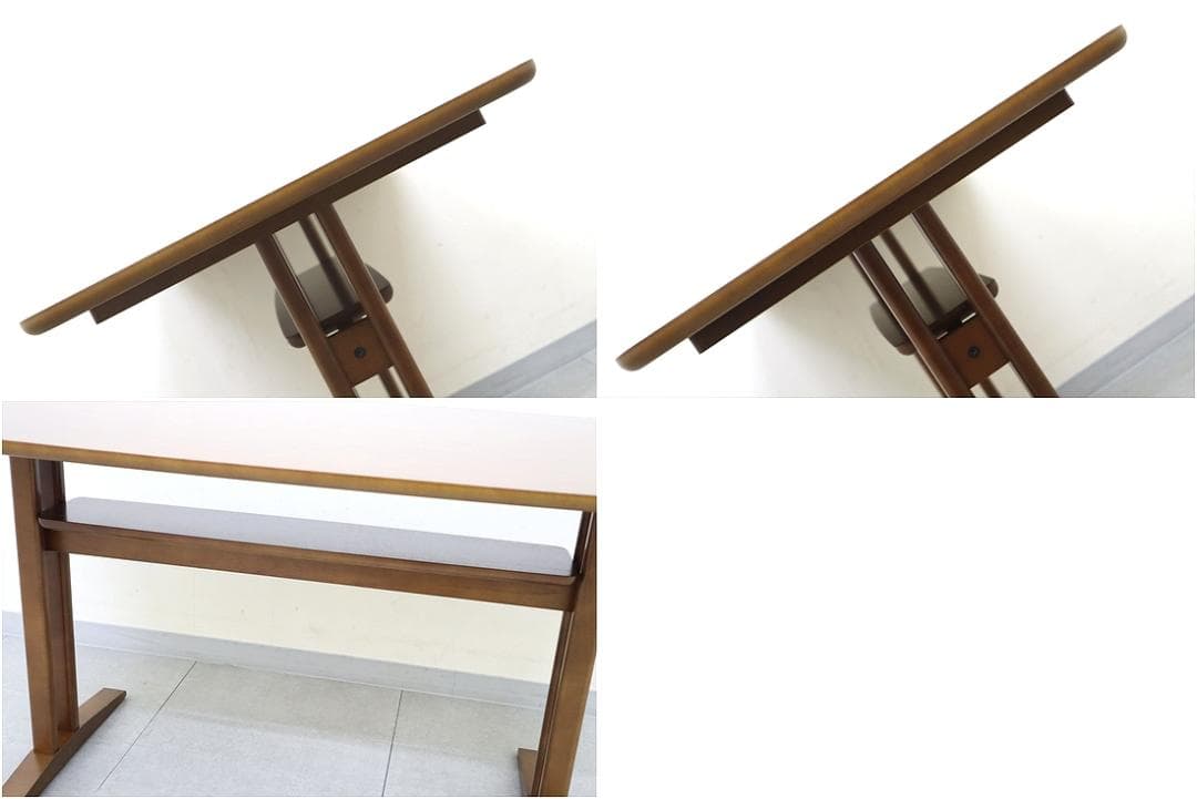 美品 カリモク60 カフェテーブル1200 ウォールナット 食卓 机 テーブル