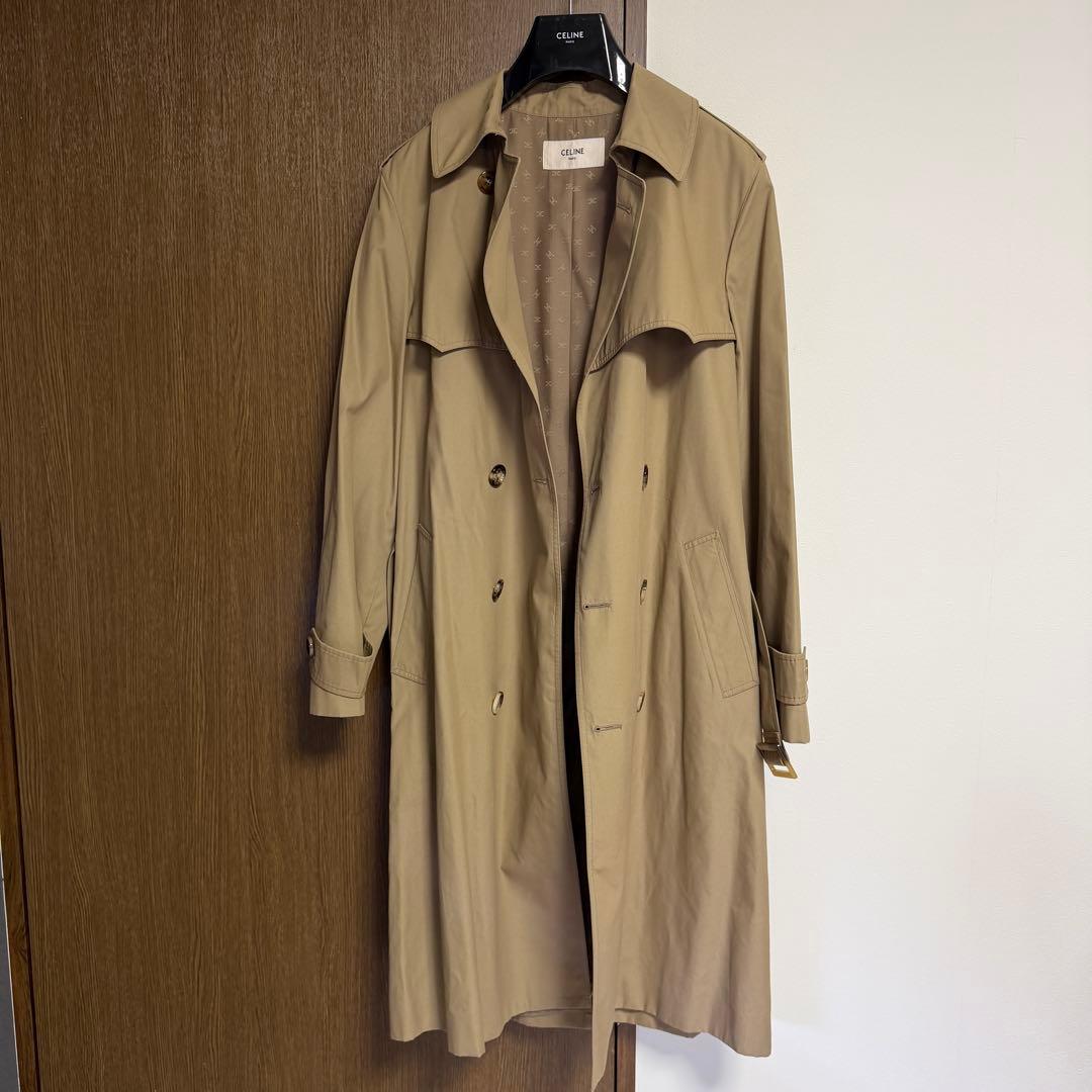 セリーヌ クラシックトレンチコート 44　ライダースジャケット バッグ