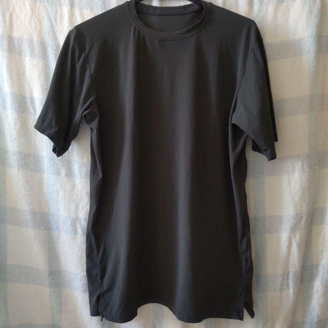 ellesse メンズ　テニスウェア上下セット　ブラック　グレー　L