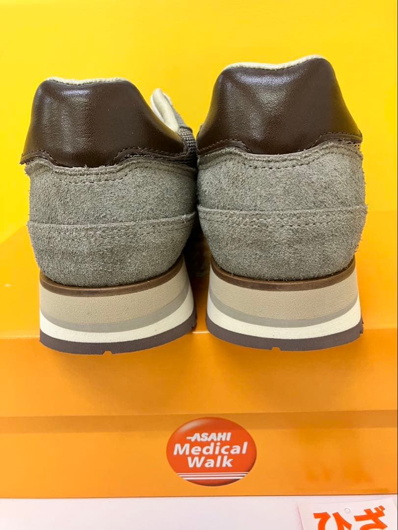 【えっちゃん】未使用 アサヒ メディカルウォーク スニーカー 牛革 23㎝