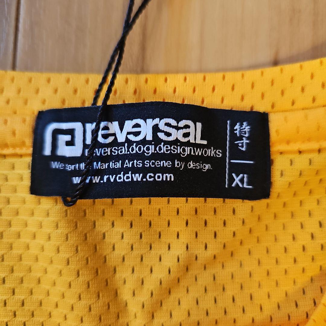 完売品　新品未使用　リバーサル　メッシュタンクトップ イエロー　XL