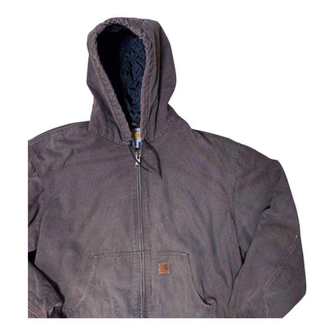 carhartt Mexico製　アクティブパーカー　XLサイズ　ブラウン