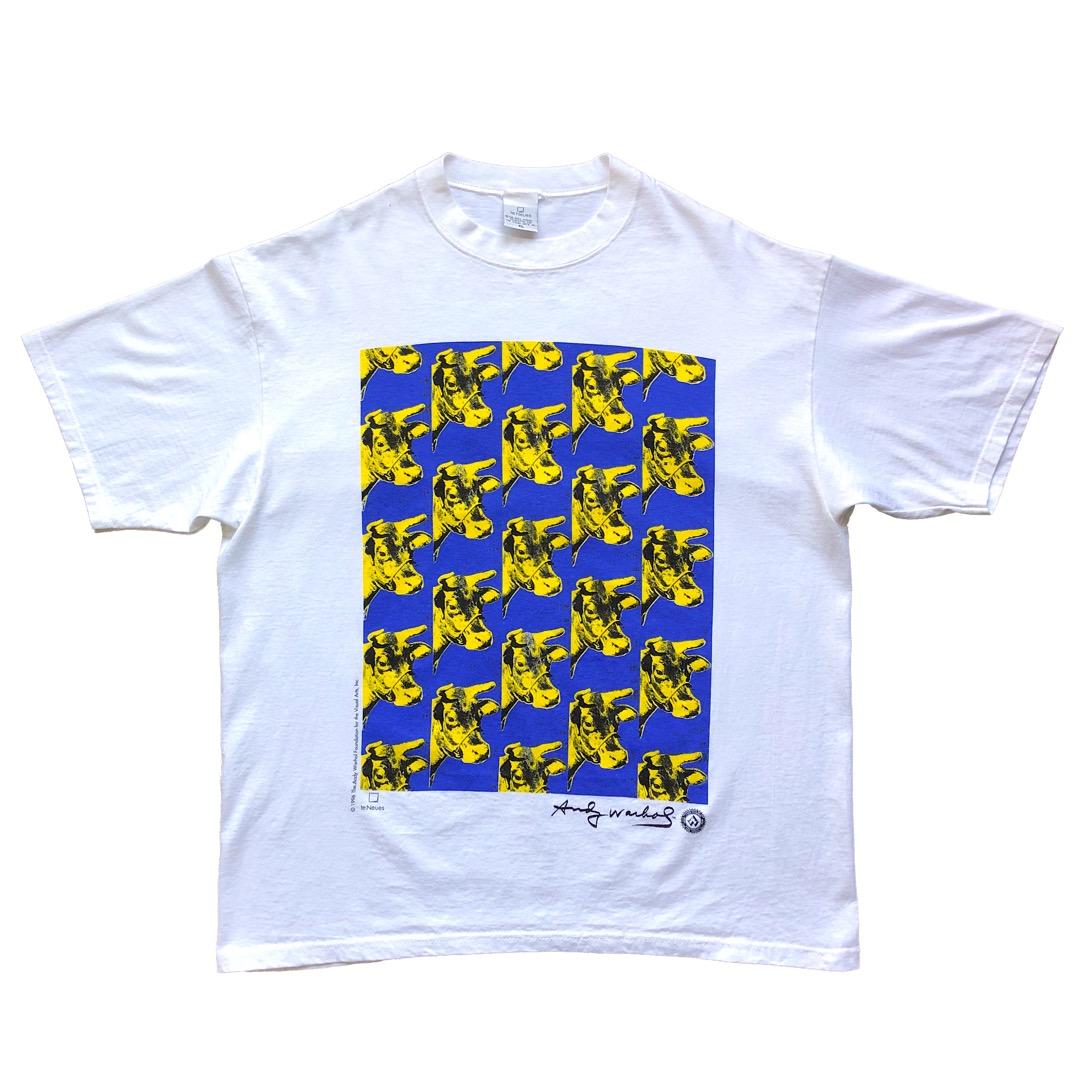 【Vintage】Andy Warhol Tシャツ Cow ウォーホル