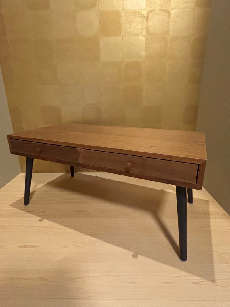 Hino！ブラウン木製センターテーブル！美品！