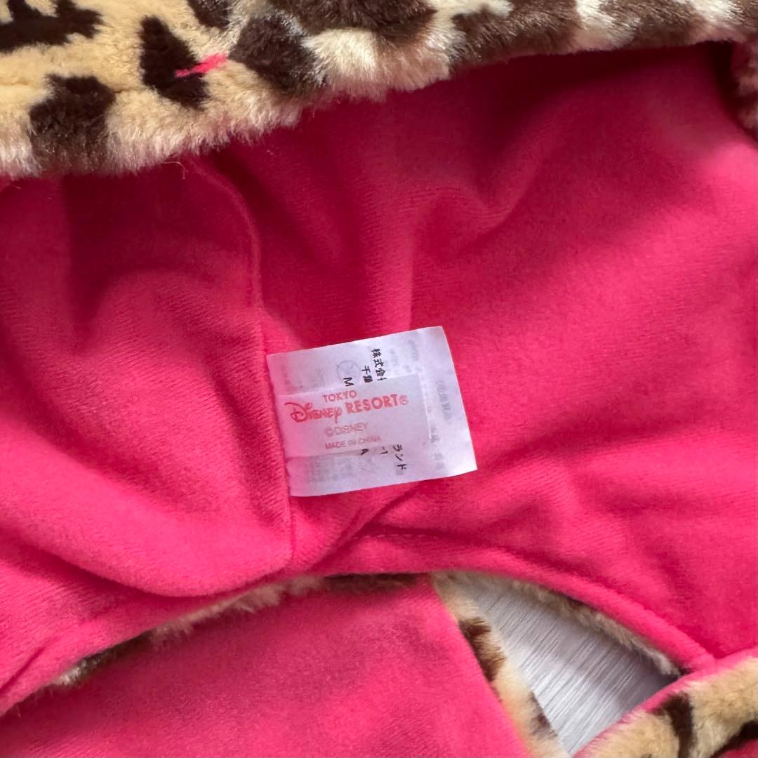 東京ディズニーリゾート ミニー ヒョウ柄 ファンキャップマフラー