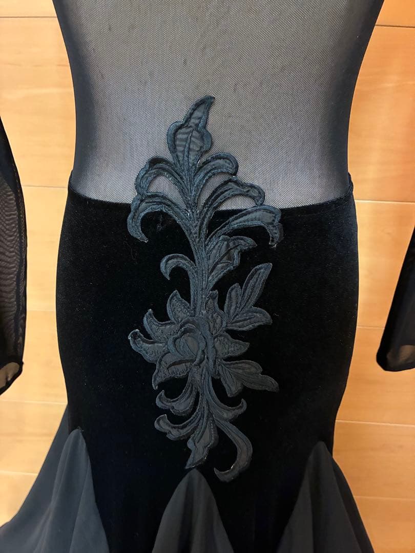 【TID M157D】ボールルームワンピース(黒)