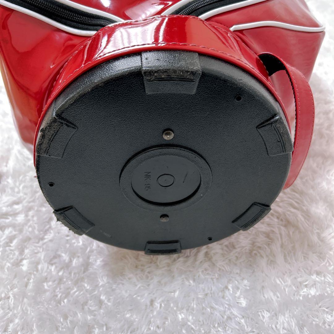 希少✨CocaCola キャディバッグ ゴルフバッグ　レッド　ロゴマーク