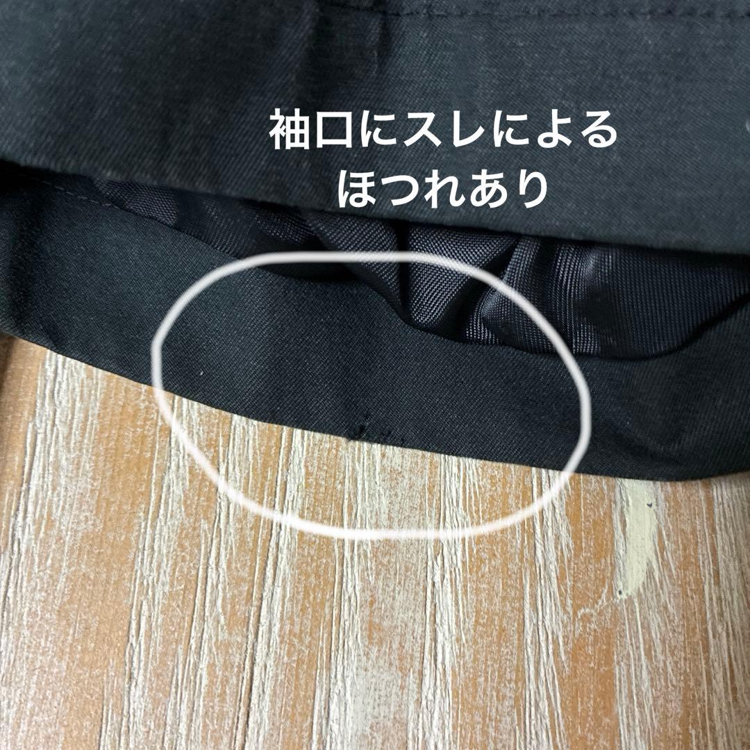 ラルフローレン　ブラック トレンチコート　イタリー製　ビンテージ