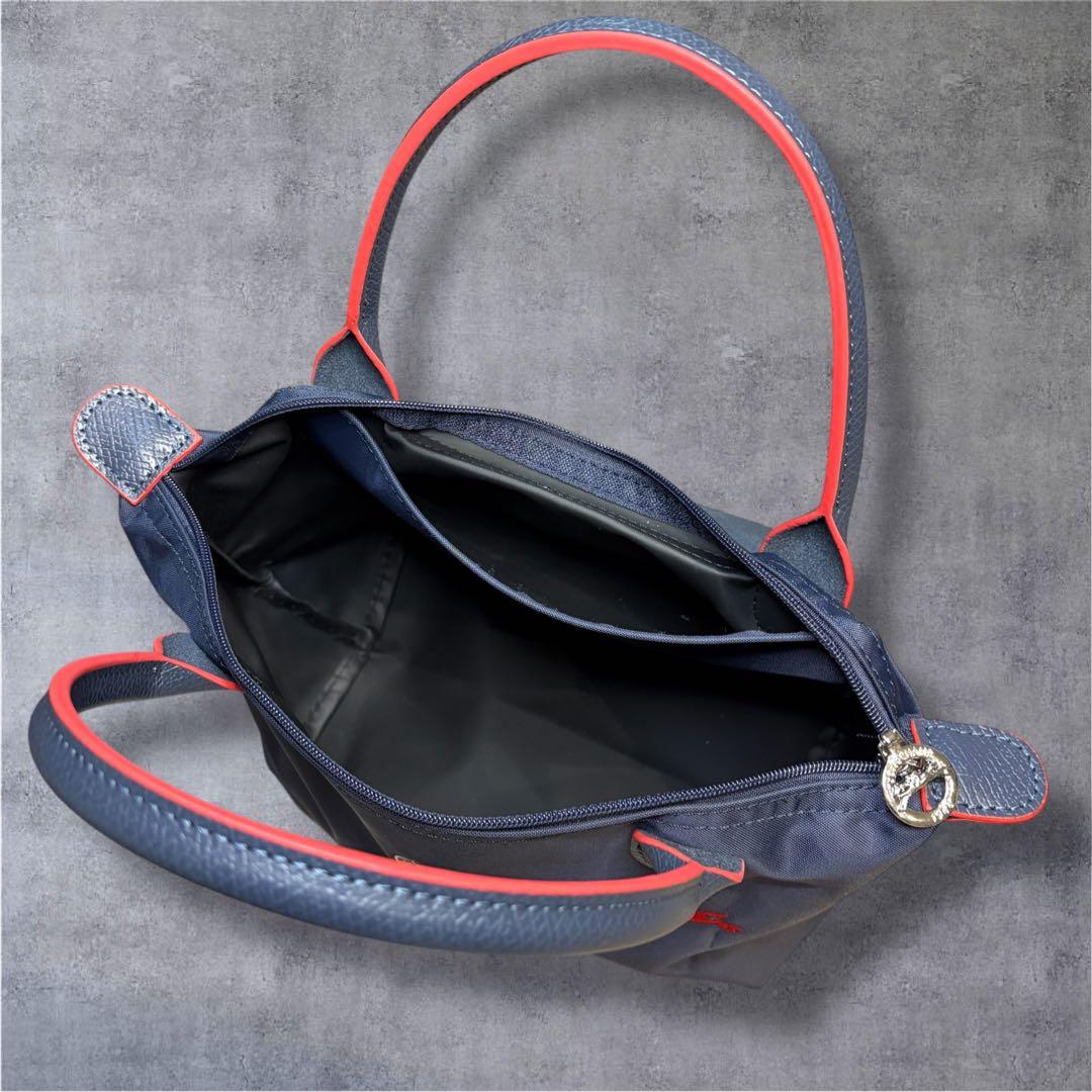 【新品・超希少】ロンシャン トートバッグ ルプリアージュ ネイビー 70周年記念