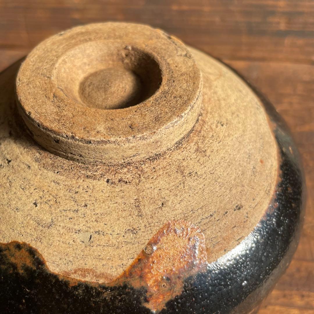 拳骨茶碗 江戸時代 18世紀 伝世品 古美濃 美濃古陶 美濃焼 骨董 古美術