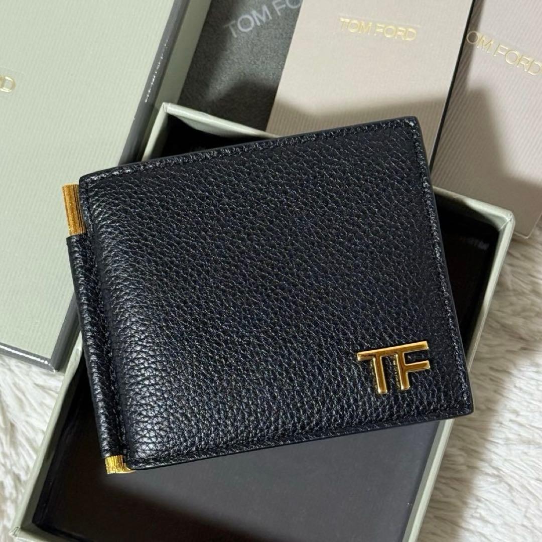 ⭐️新品未使用⭐️　トムフォード　YT231 LCL158G マネークリップ　黒