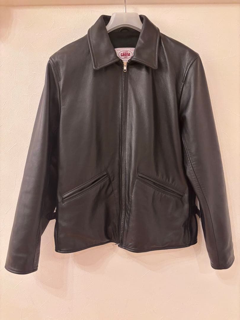 【新品未使用】 JAMES GROSE CARLTON ZIP JACKET