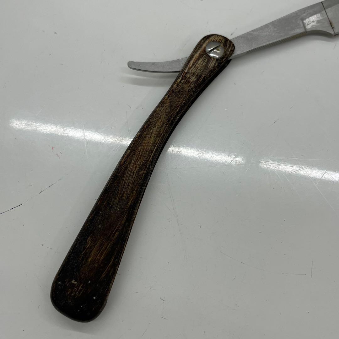 FEATHER 木目調 フェザー プロフェッショナル2点 替刃式 カミソリ