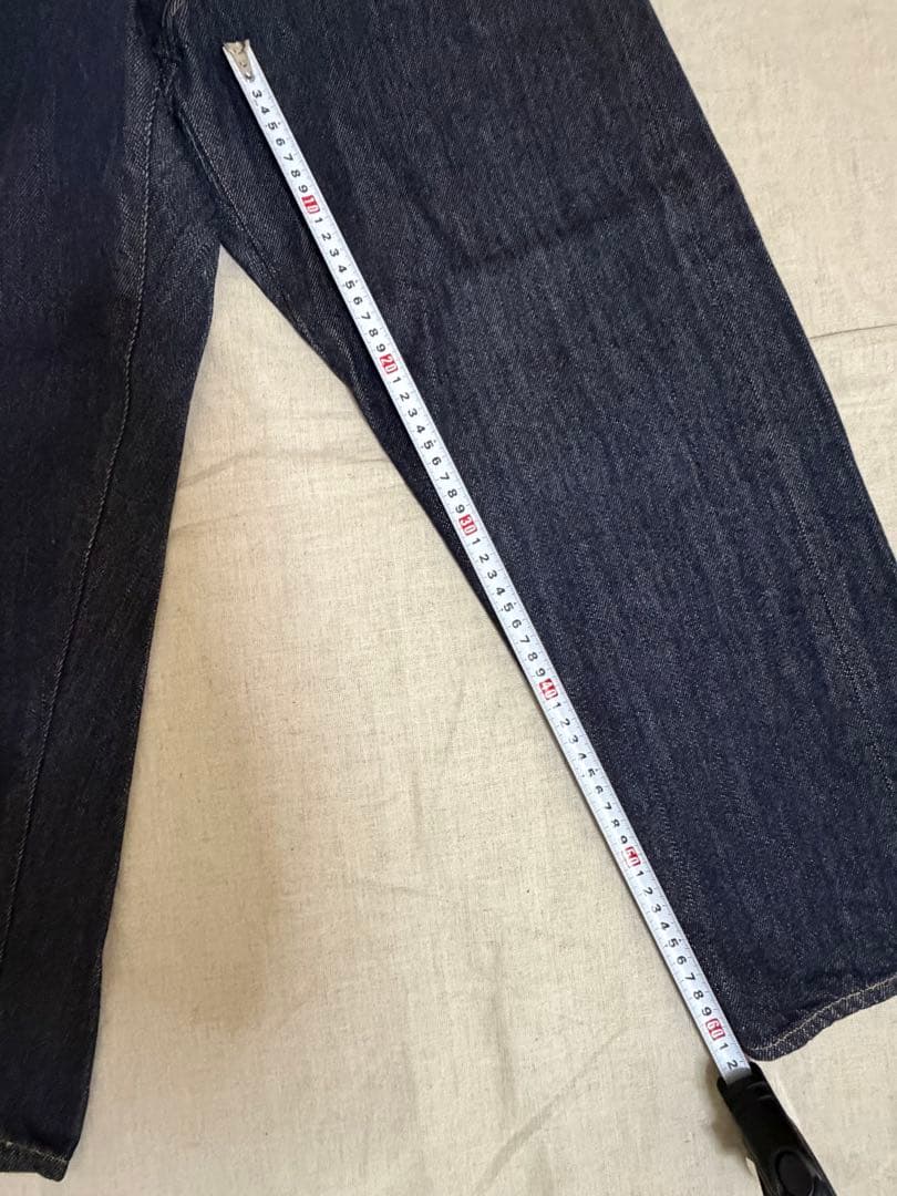 未使用　YAECA インディゴ　コットン100 ストレートジーンズ　日本製　28