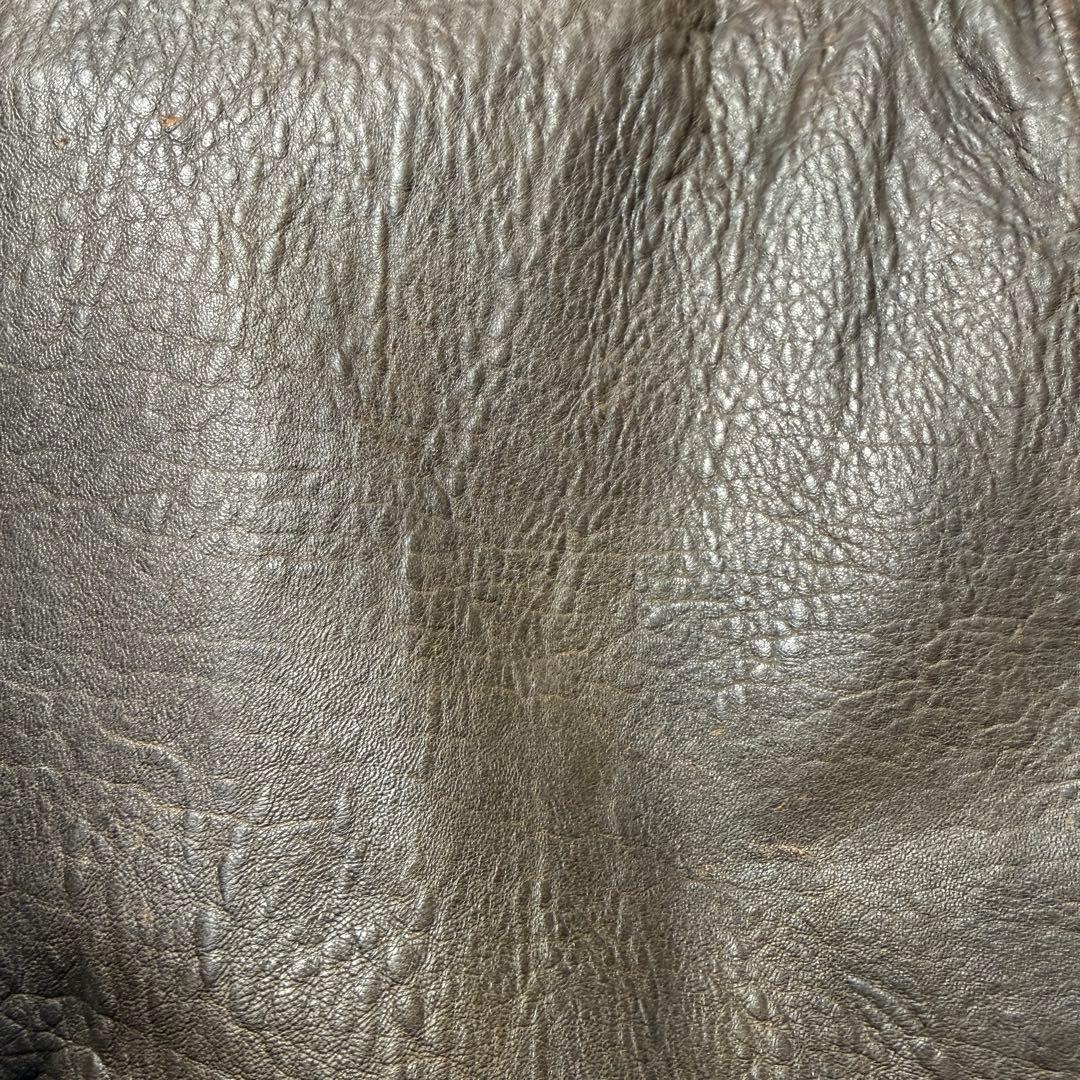 【90s】G-1 ラムレザー フライトジャケット L 襟ボア・ライナー付き完品