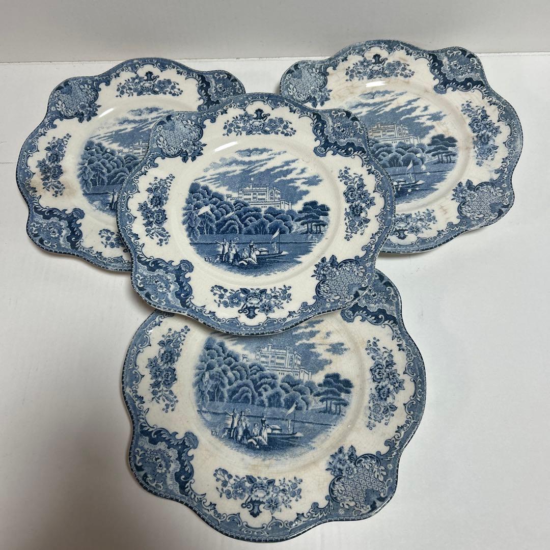 Old Blue Castle日本製ブルーアンドホワイトのテーブルウェアシリーズ