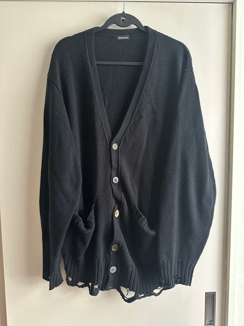 Undercoverism アンダーカバーイズムダメージカーディガン